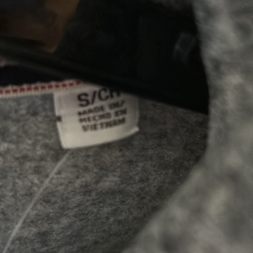 Weatherproof Vintage Brand New Gray Quarter-Zip Knit Sweater - Picture 4 of 4